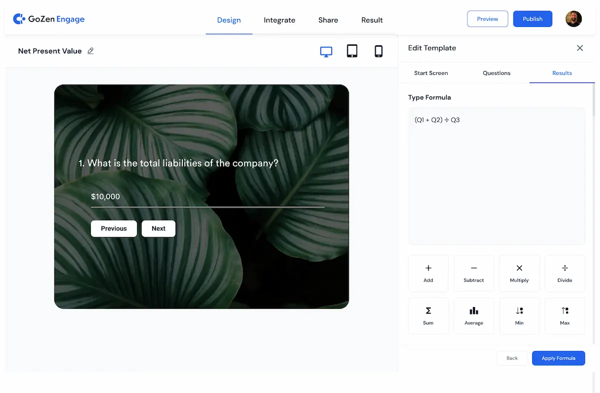 Calculators and ROI Tools