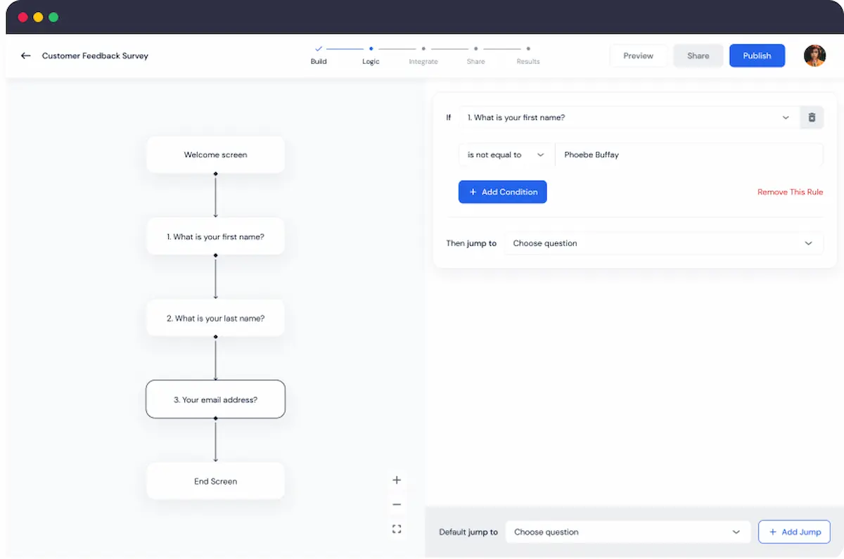 Conditional Logic Jumps