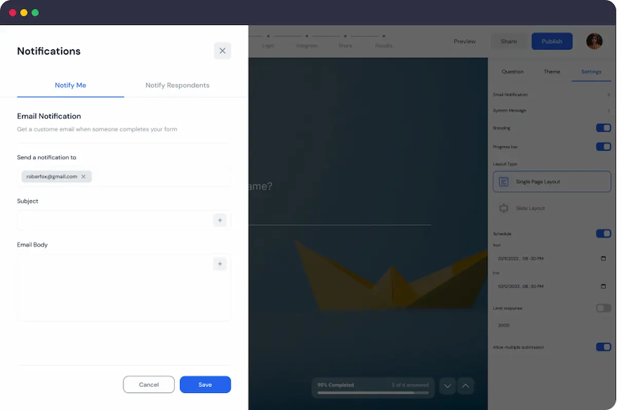 Notify. Get notified