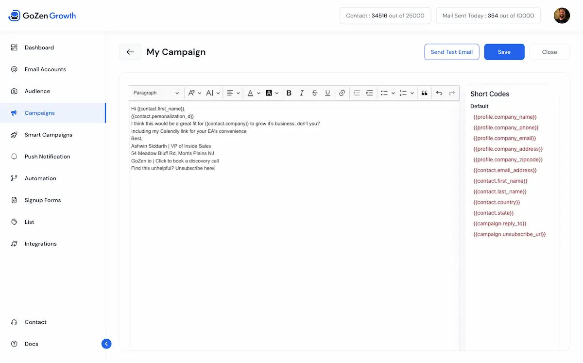 Personalize Emails At Scale