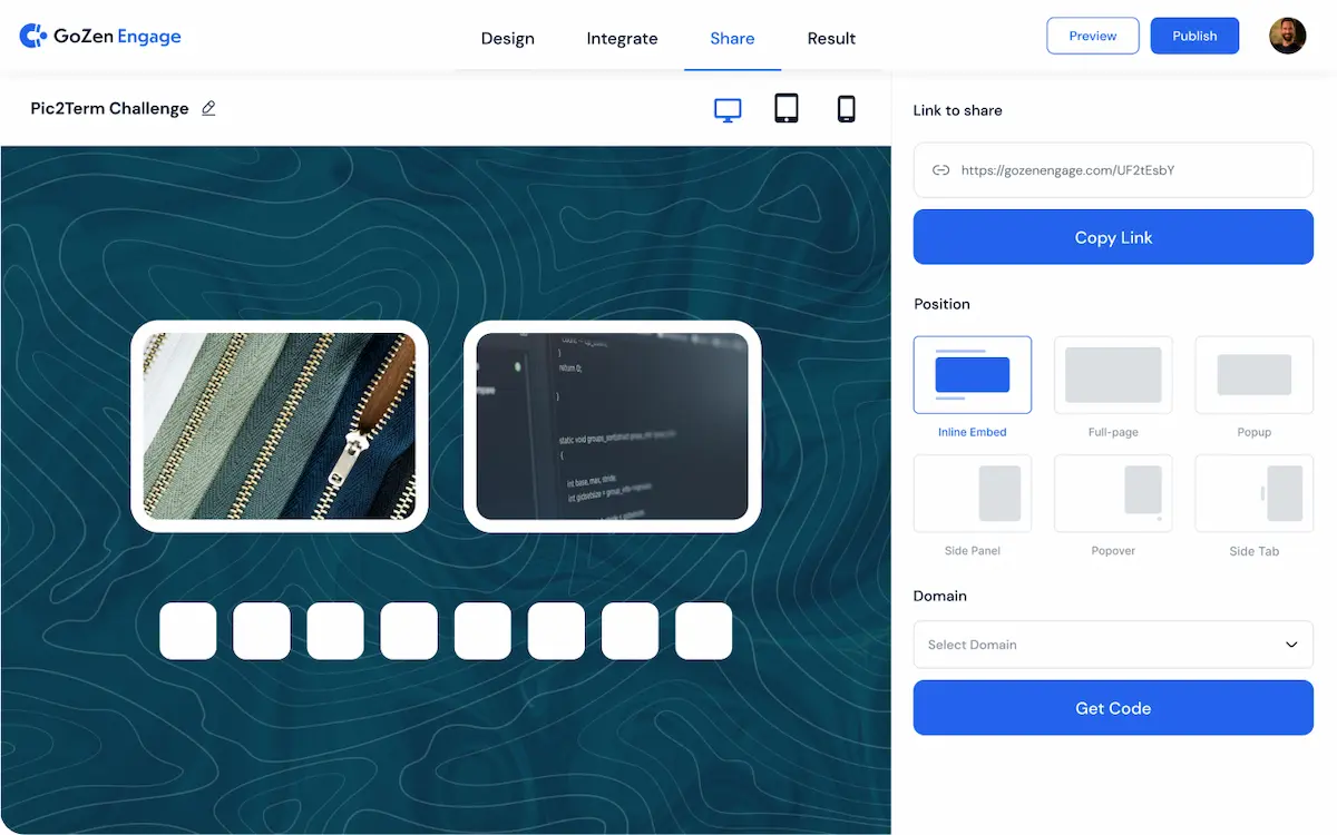 Quick and Easy to share