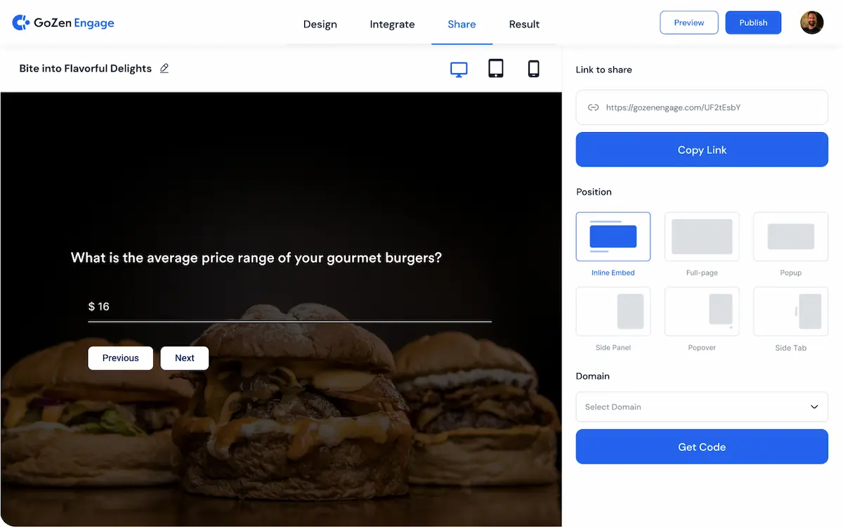 Quick and Easy to share