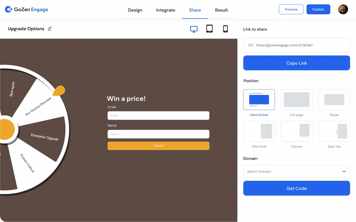 Quick and Easy to share