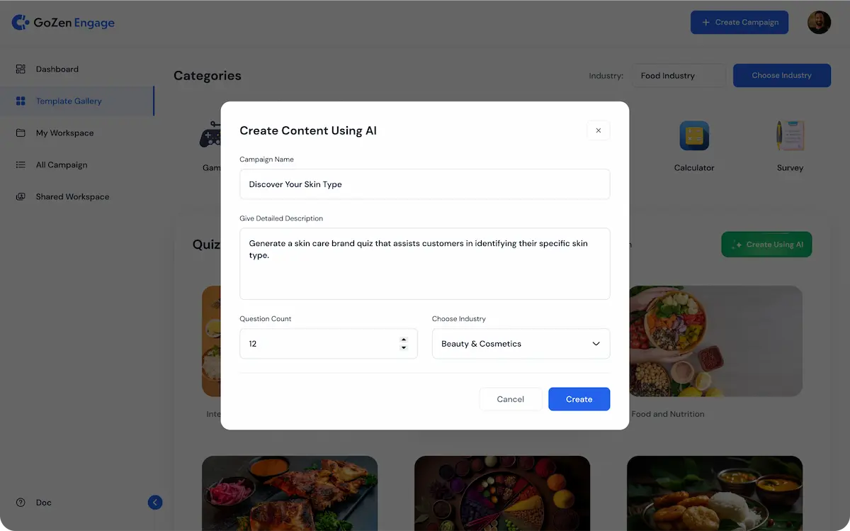 Generate Engaging Content With AI.