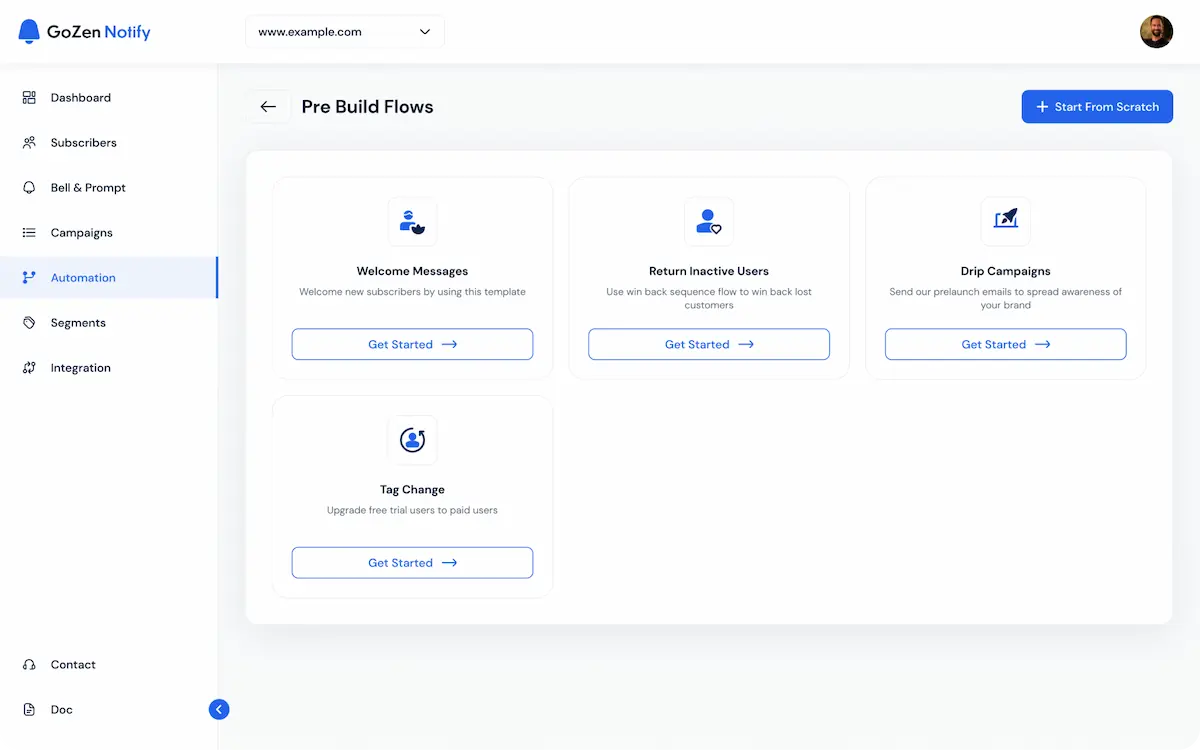 Efficiently Manage Communications with Pre-Built Workflows