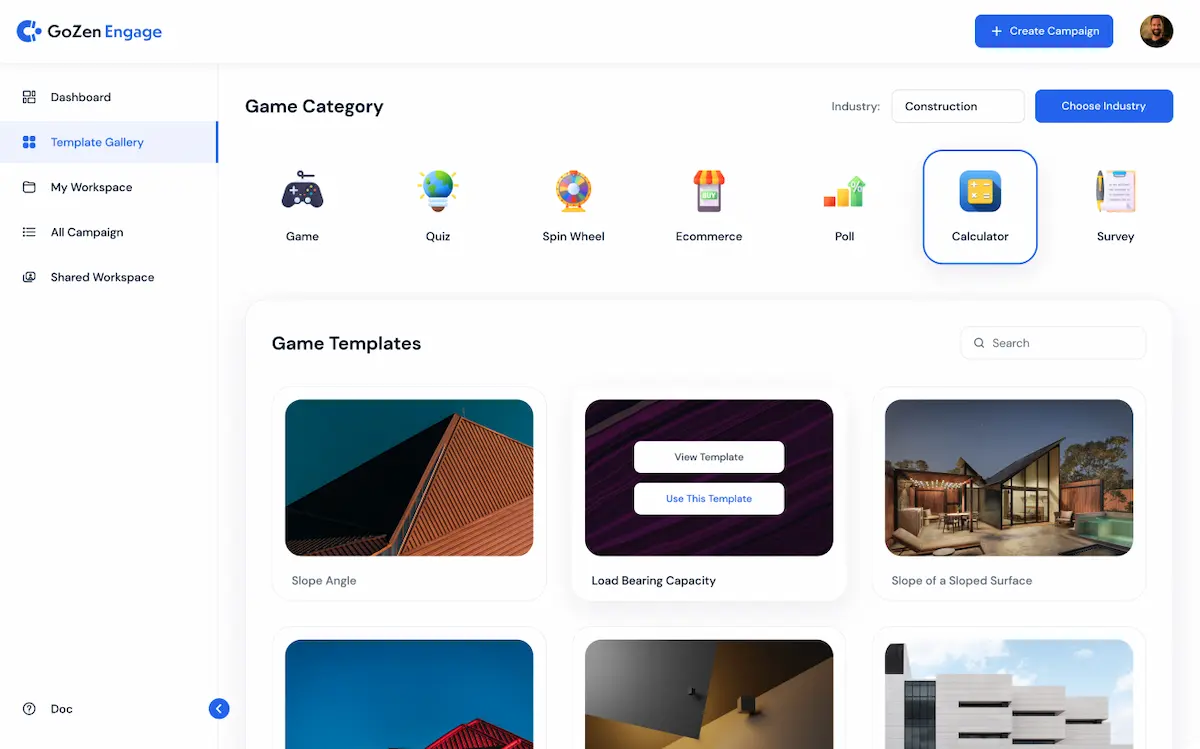 Eye-catching templates.