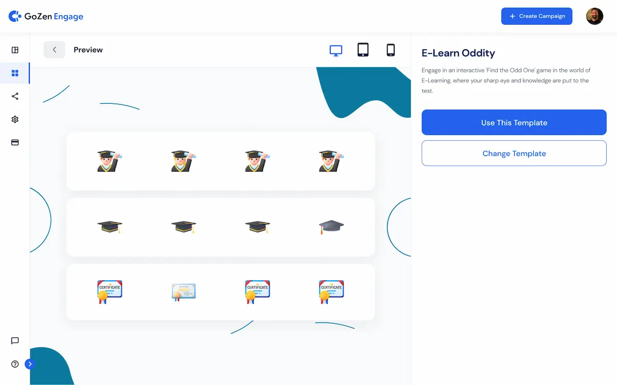 Interactive Preview Templates