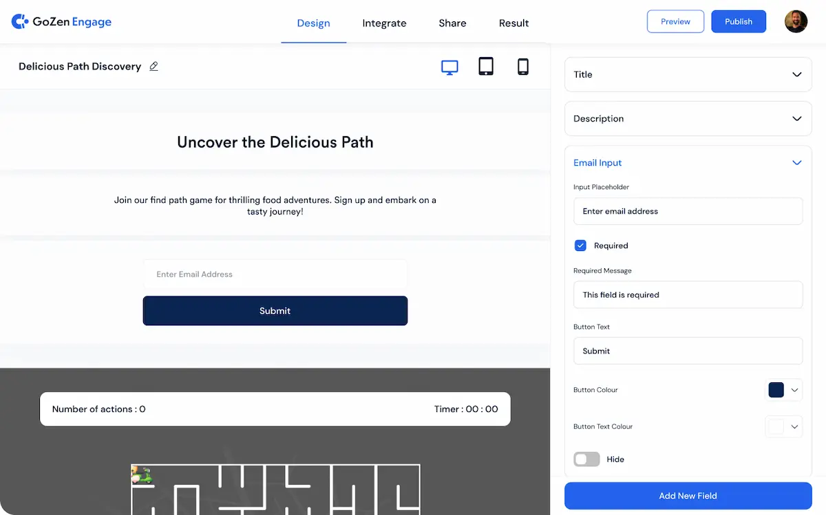 User Friendly Interface