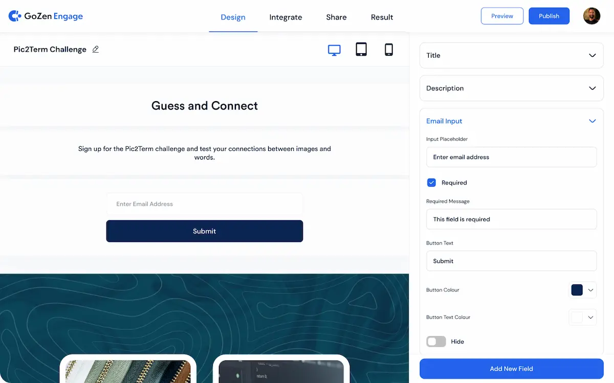User Friendly Interface
