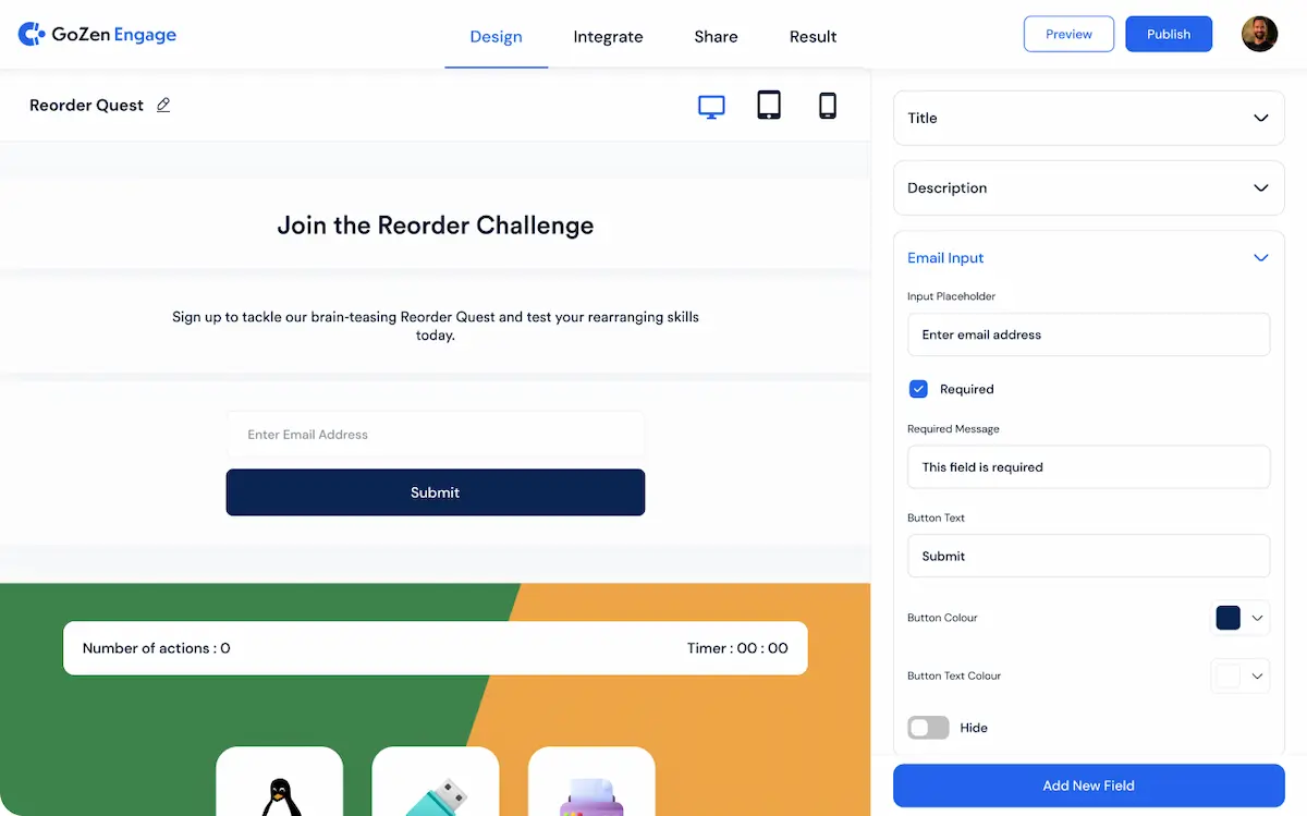 User Friendly Interface