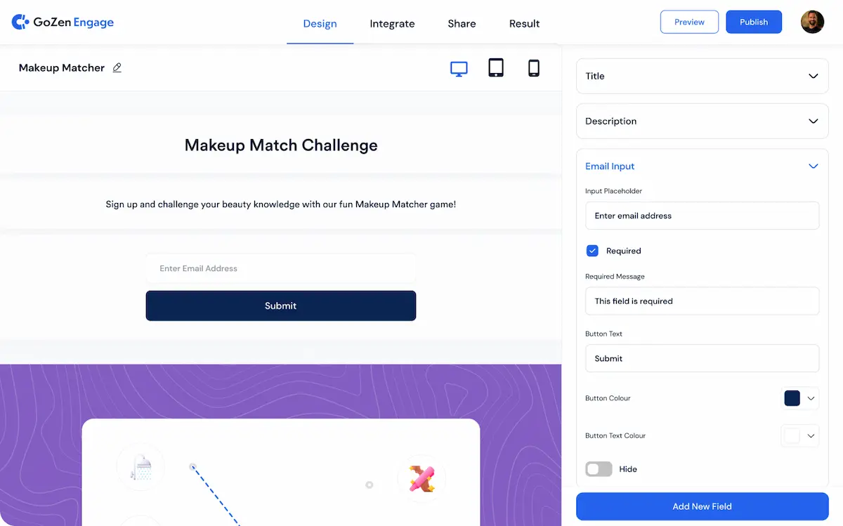 User Friendly Interface
