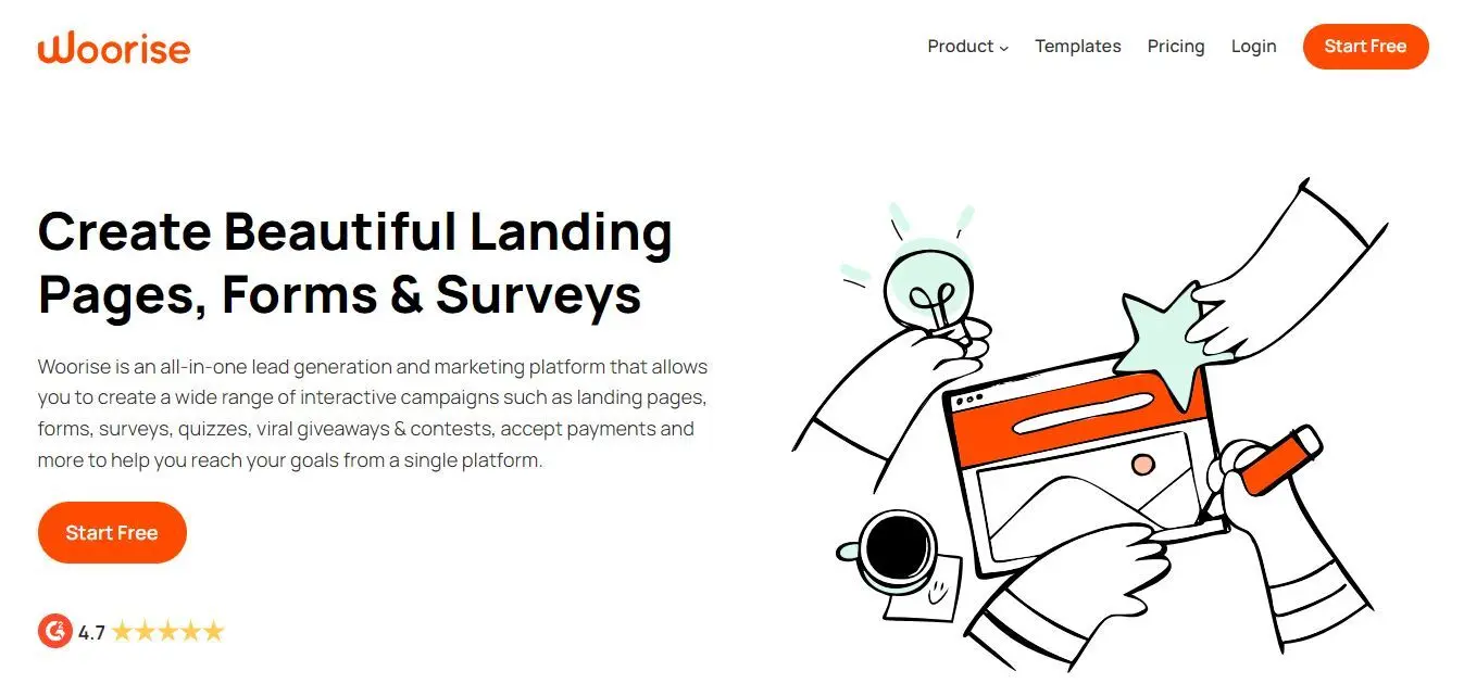woorise_landing_page